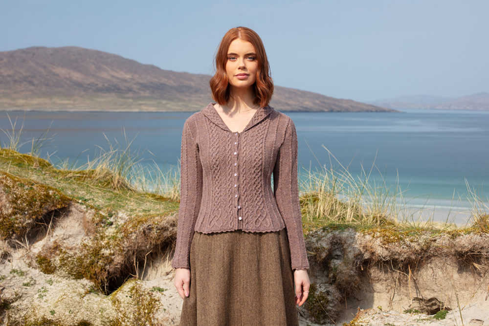 Eala Bhan hand knitwear design from the book Aran Knitting by Alice Starmore