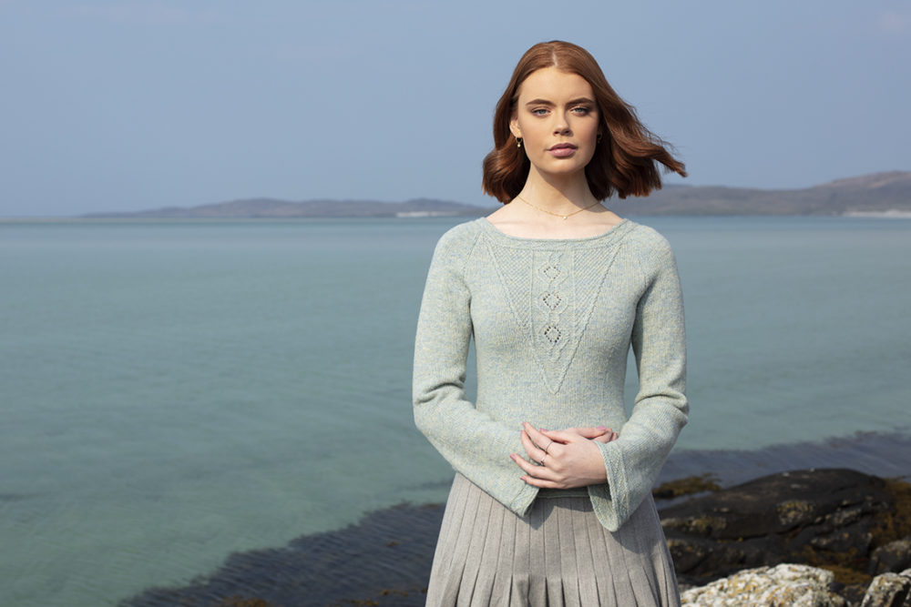 Elizabeth I hand knitwear design by Alice Starmore from the book Tudor Roses