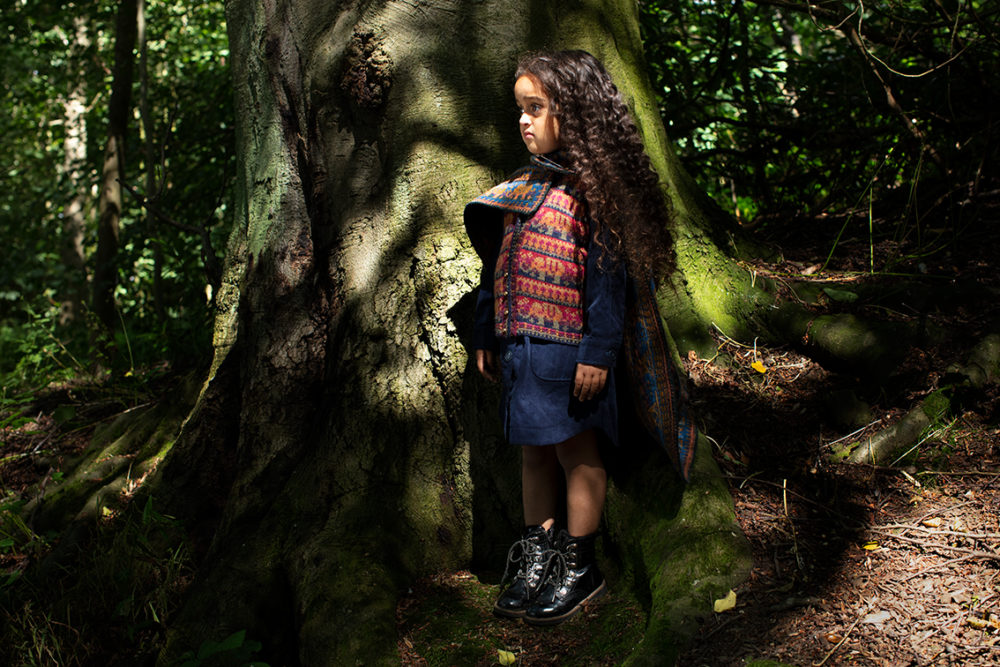 Elephants waistcoat and blanket hand knitwear designs from the book The Children's Collection by Alice Starmore