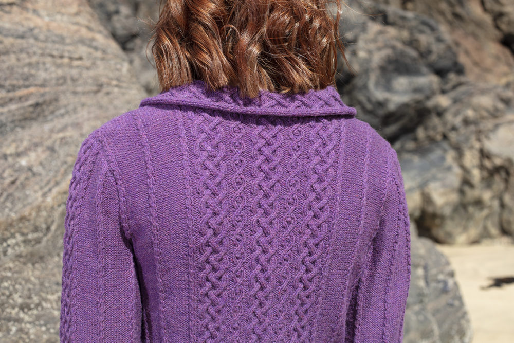 Eala Bhan hand knitwear design from the book Aran Knitting by Alice Starmore