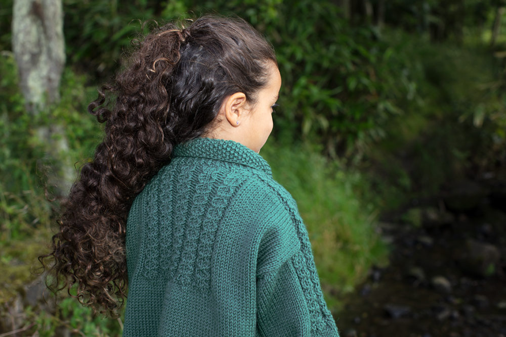 Mendocino hand knitwear design from the book The Children's Collection by Alice Starmore