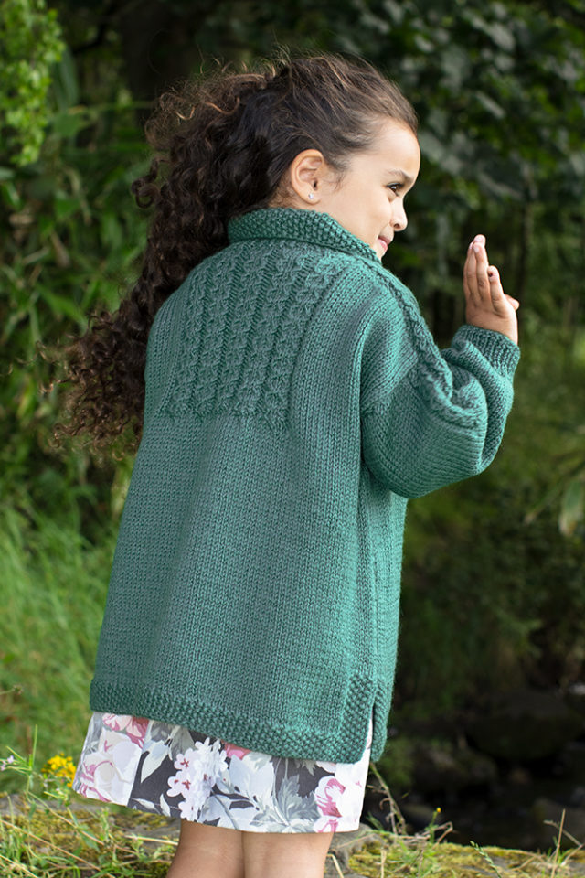 Mendocino hand knitwear design from the book The Children's Collection by Alice Starmore