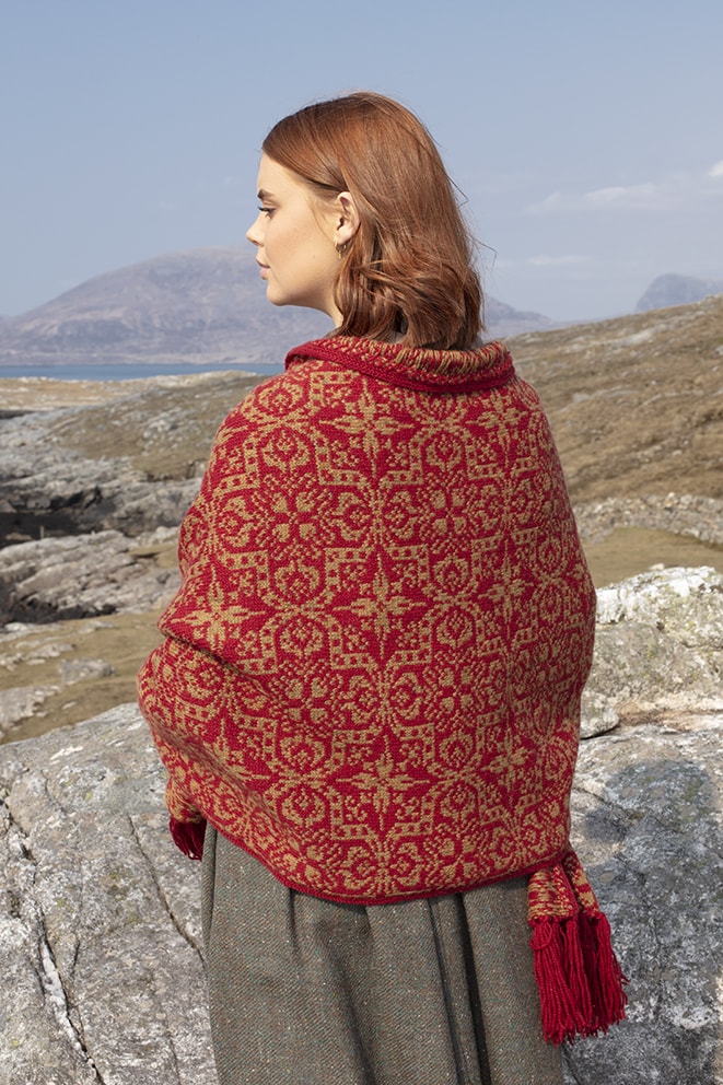 Persian Tiles hand knitwear design by Jade Starmore from the book A Collector's Item