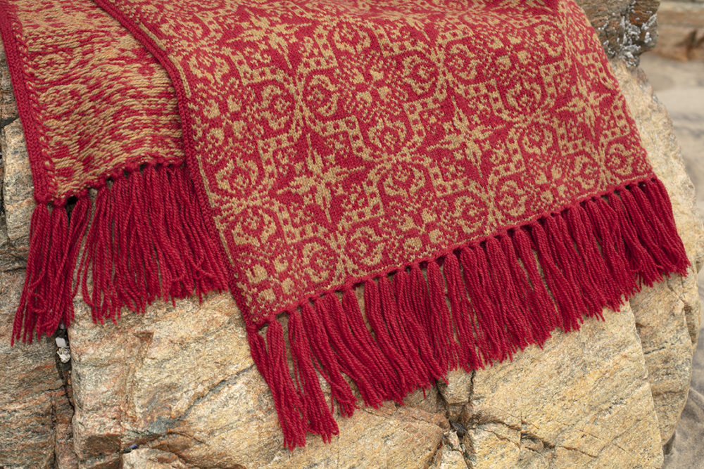 Persian Tiles hand knitwear design by Jade Starmore from the book A Collector's Item
