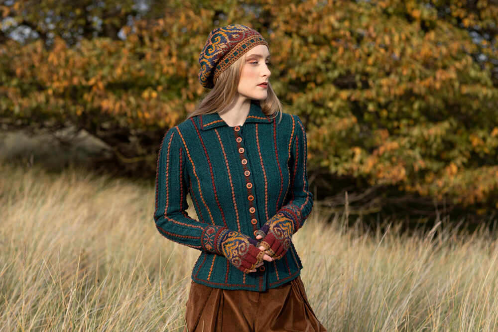 Anne Boleyn design by Alice Starmore from the book Tudor Roses