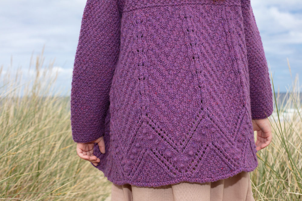 Secret Garden hand knitwear design from the book The Children's Collection by Alice Starmore