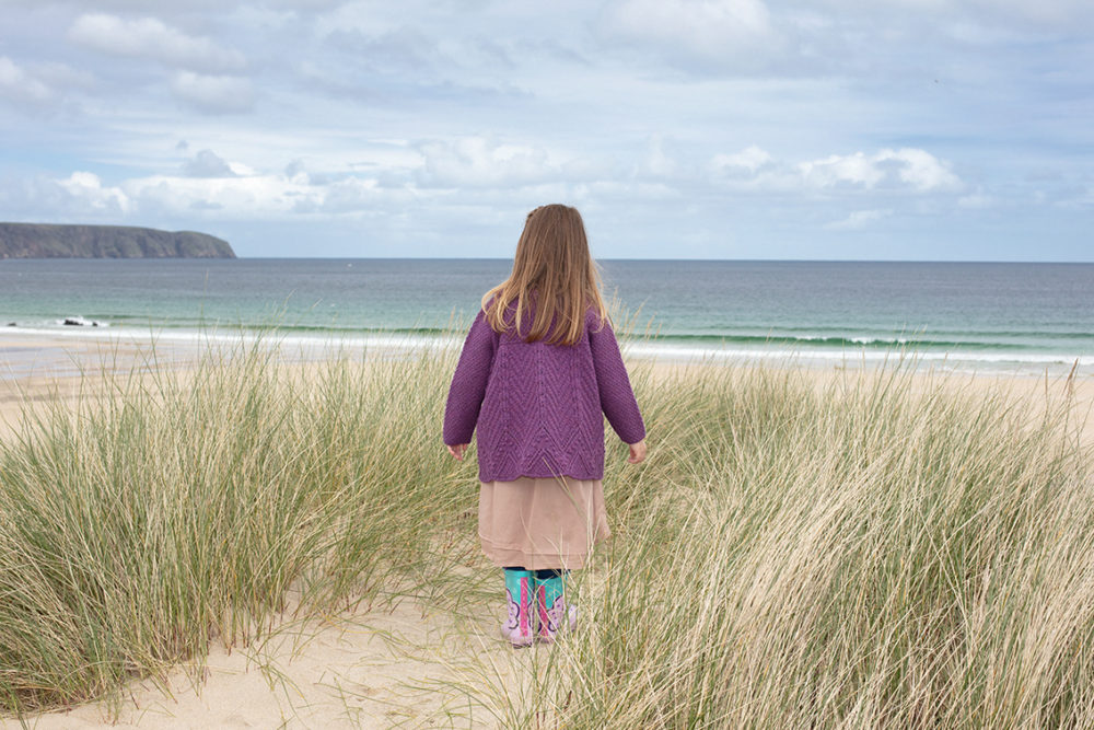 Secret Garden hand knitwear design from the book The Children's Collection by Alice Starmore