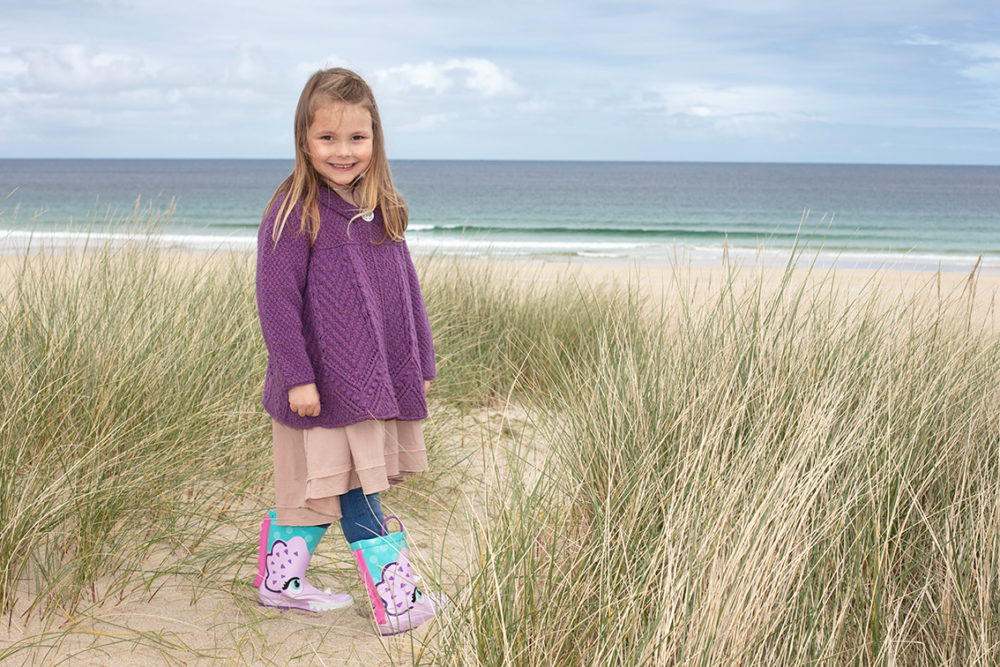 Secret Garden hand knitwear design from the book The Children's Collection by Alice Starmore