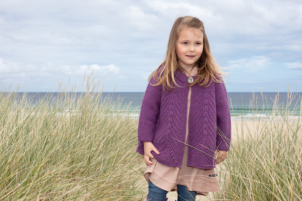 Secret Garden hand knitwear design from the book The Children's Collection by Alice Starmore