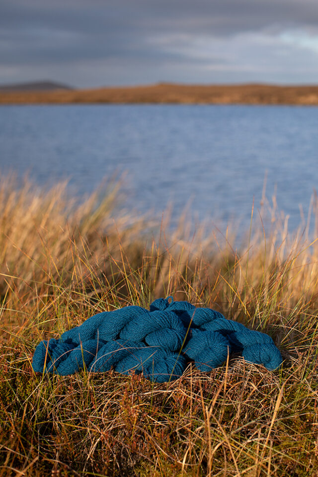 Alice Starmore 2 Ply Hebridean hand knitting yarn in Mara