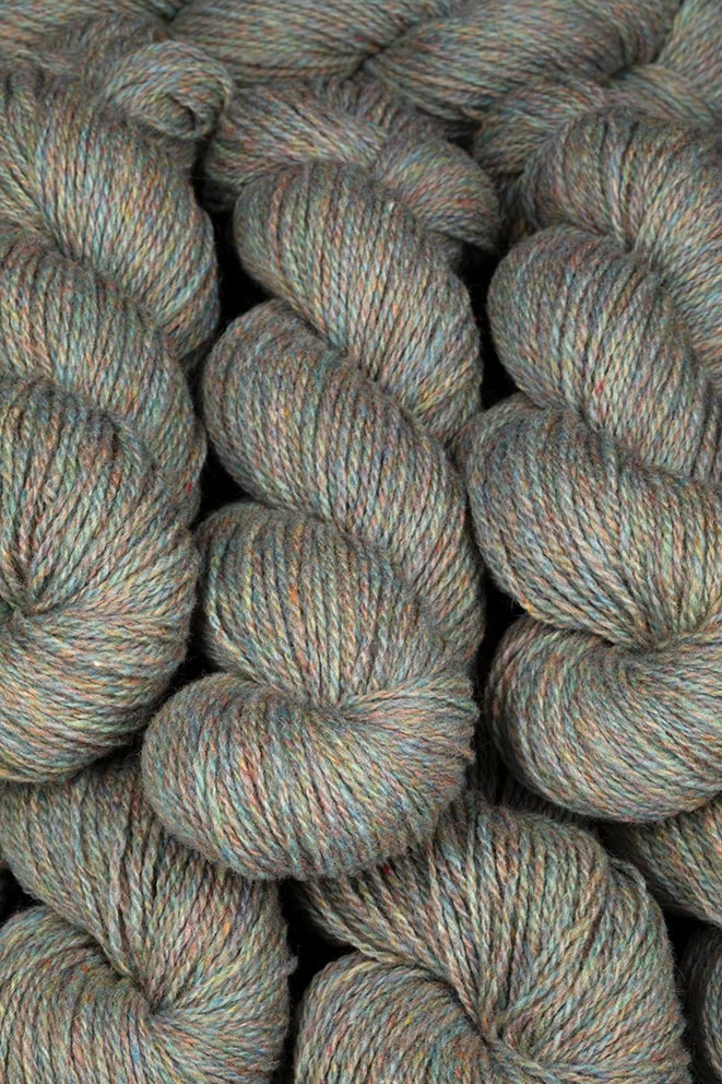Alice Starmore 2 Ply Hebridean hand knitting yarn in Pebble Beach