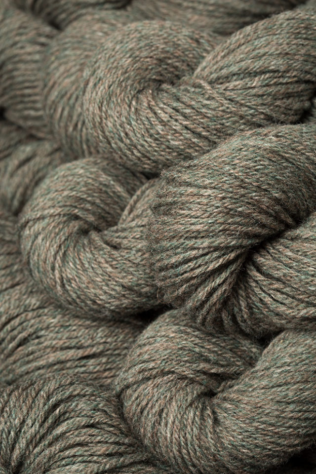 Alice Starmore 3 Ply Hebridean hand knitting yarn in Sea Ivory