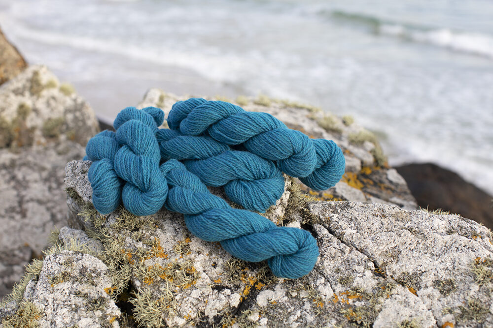 Alice Starmore 2 Ply Hebridean hand knitting yarn in Strabhann