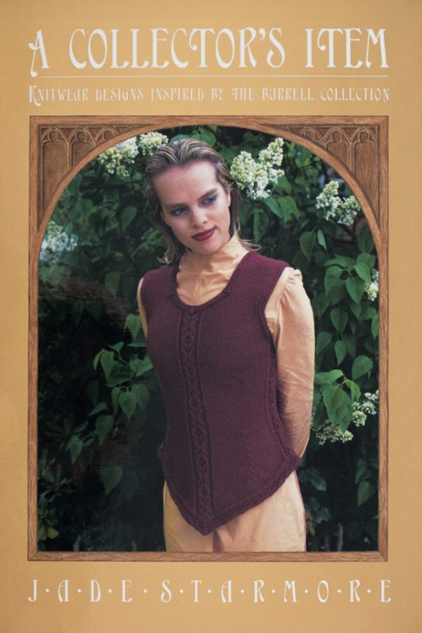 A Collector's Item by Jade Starmore, book of original hand knitwear designs inspired by the Burrell Collection