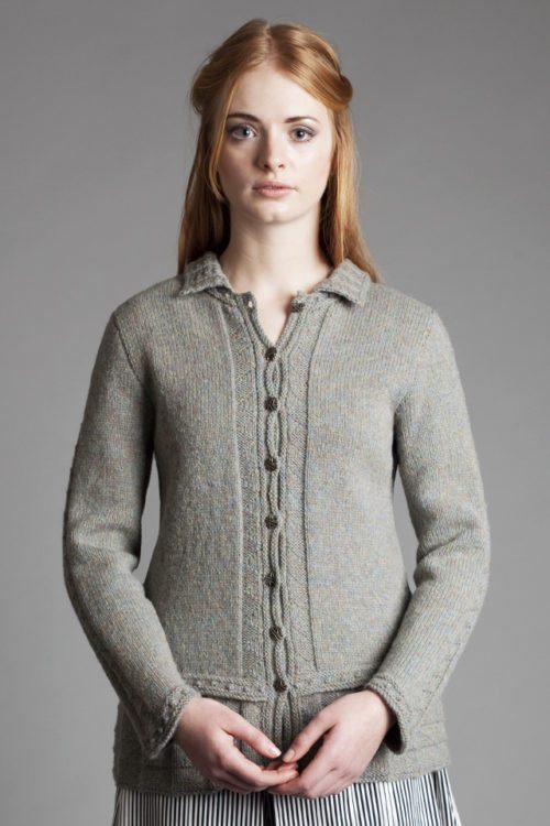 Margaret Beaufort hand knitwear design by Alice Starmore from the book Tudor Roses