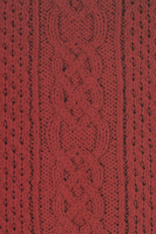 St Enda design from Aran Knitting by Alice Starmore in Bainin pure British wool hand knitting yarn