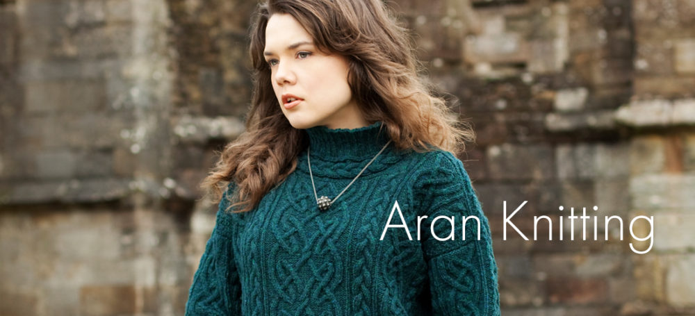 St Brigid design from Aran Knitting by Alice Starmore