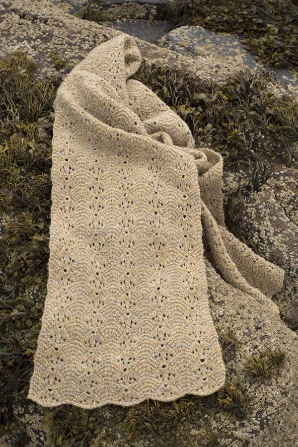Birdsfoot patterncard kit by Alice Starmore in Hebridean 2 Ply pure British wool hand knitting yarn