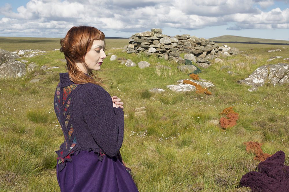 The Caileach costume by Alice Starmore from the book Glamourie