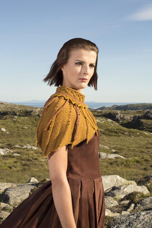 The Eagle hand kniting design by Alice Starmore from the book Glamourie