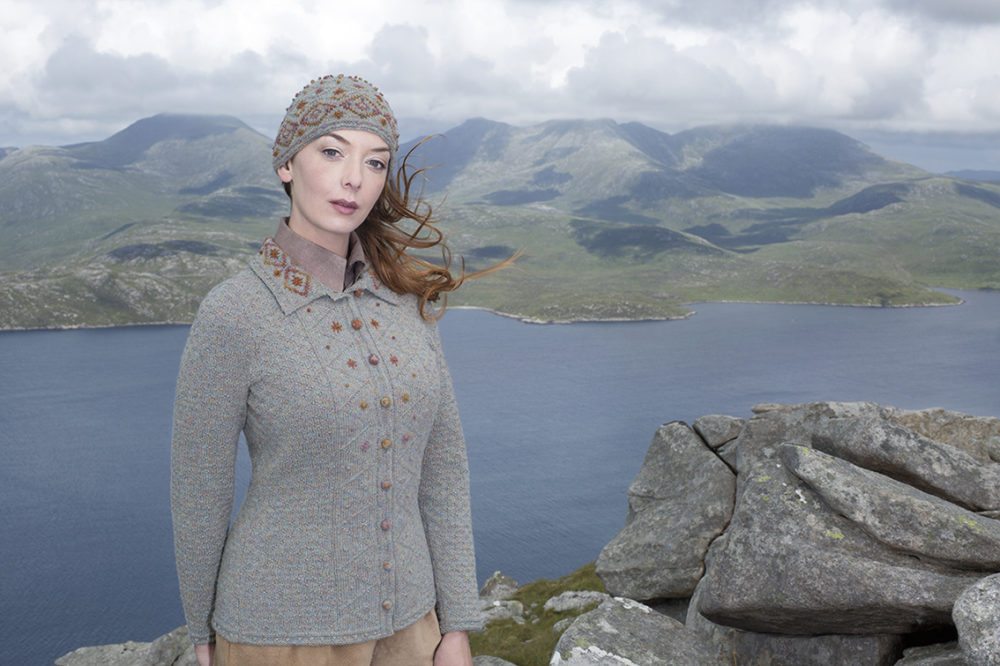 The Mountain Hare hand knitwear design by Alice Starmore from the book Glamourie