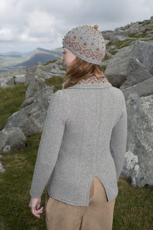 The Mountain Hare hand knitwear design by Alice Starmore from the book Glamourie