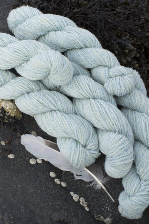 Alice Starmore Hebridean 2 Ply pure new British wool hand knitting Yarn in Kittiwake colour