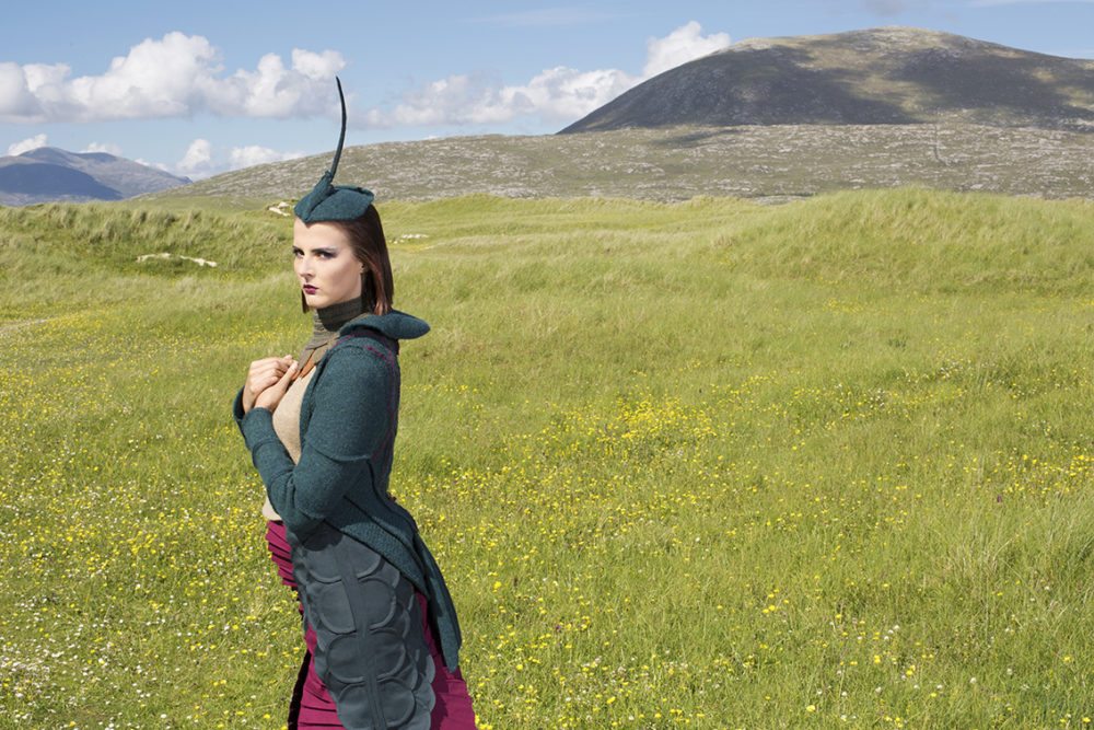 The Lapwing costume by Alice Starmore from the book Glamourie