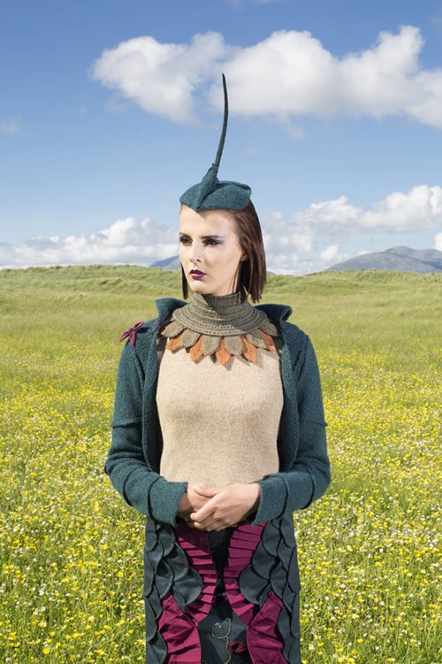 The Lapwing costume by Alice Starmore from the book Glamourie