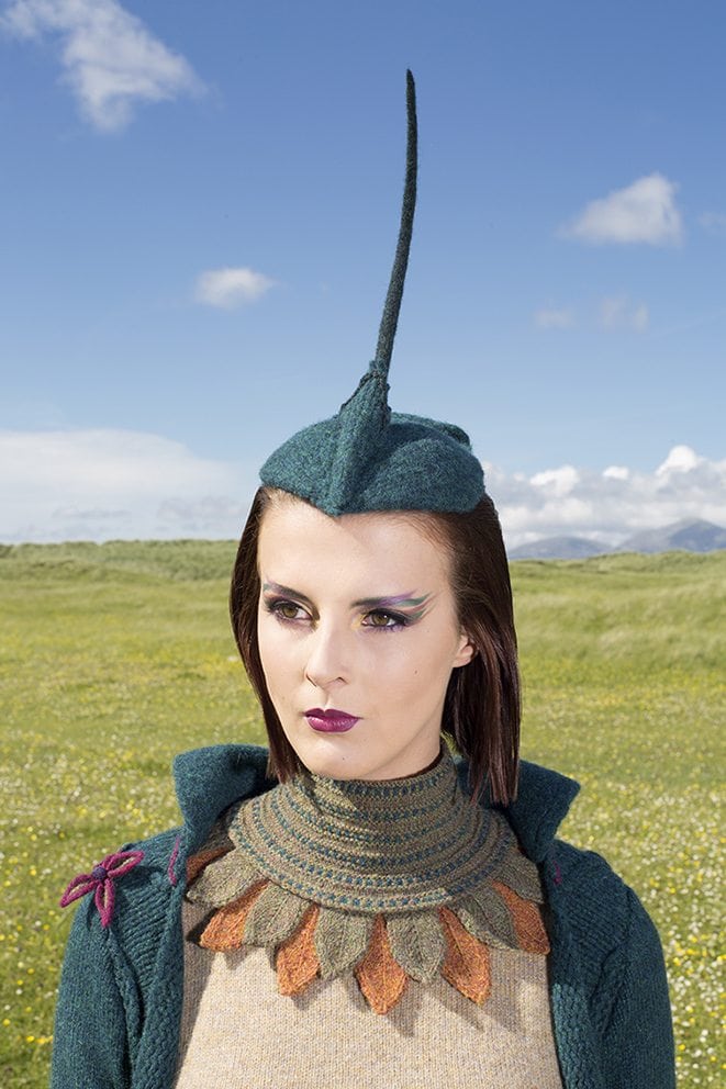 The Lapwing costume by Alice Starmore from the book Glamourie