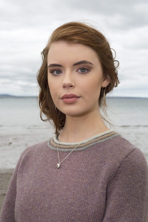 Mol Eire patterncard kit by Jade Starmore in Hebridean pure British wool hand knitting yarn