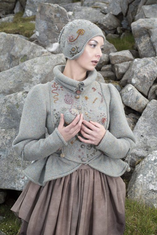 The Mountain Hare costume by Alice Starmore from the book Glamourie