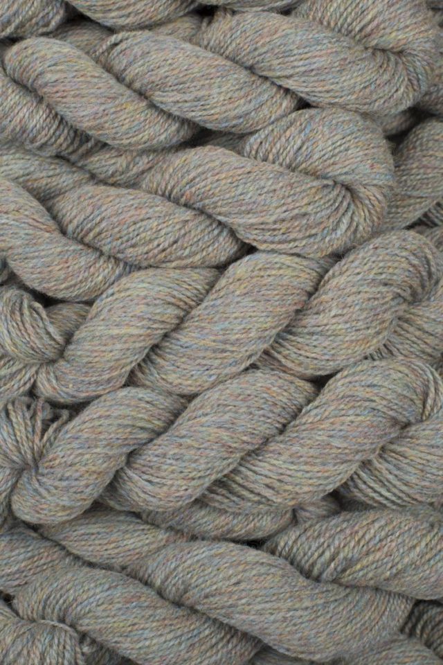 Alice Starmore Hebridean 2 Ply pure new British wool hand knitting Yarn in Pebble Beach colour