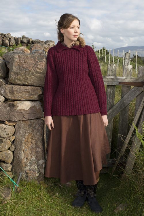 Point Arena patterncard kit by Alice Starmore in Bainin pure British wool hand knitting yarn