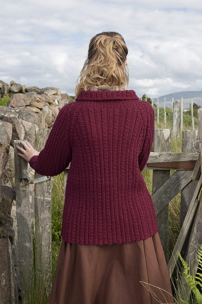 Point Arena patterncard kit by Alice Starmore in Bainin pure British wool hand knitting yarn