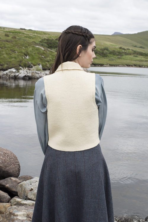 Scapa patterncard kit by Alice Starmore in Scottish Fleet pure British wool hand knitting yarn