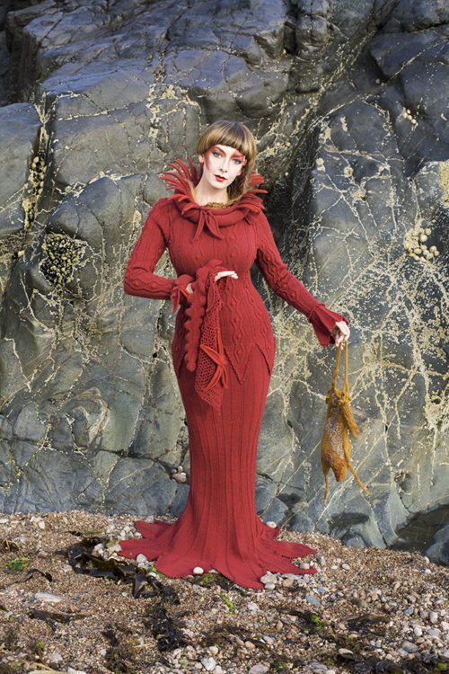 The Sea Anemone costume by Alice Starmore from the book Glamourie