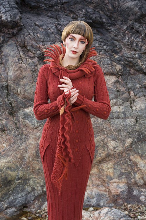 The Sea Anemone costume by Alice Starmore from the book Glamourie