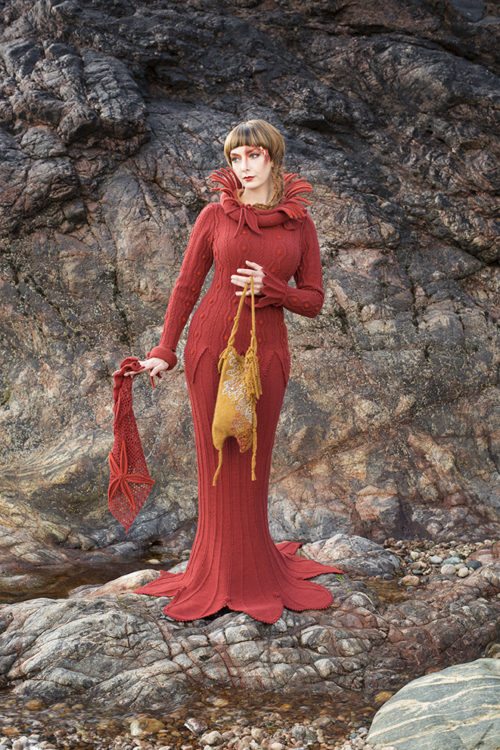 The Sea Anemone costume by Alice Starmore from the book Glamourie
