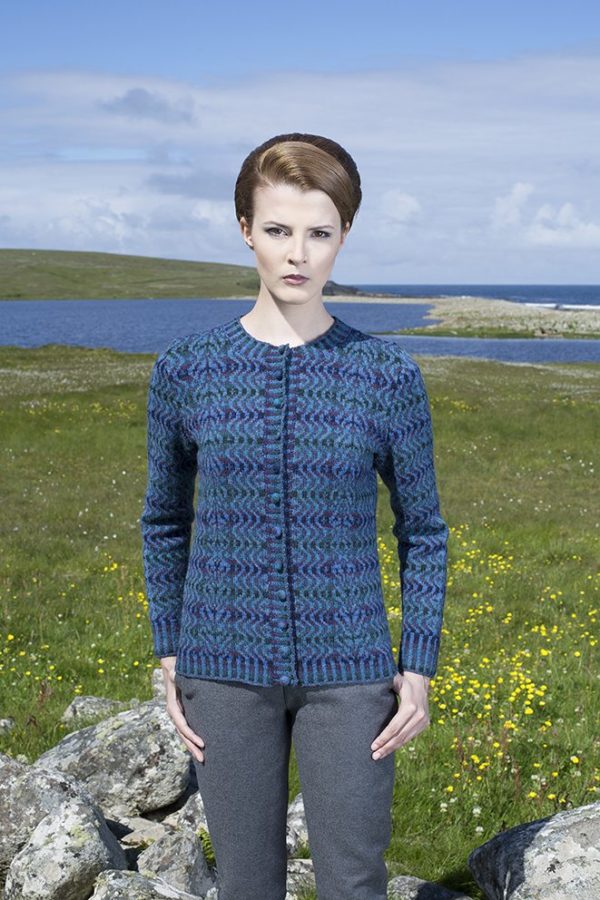 The Selkie hand knitwear design by Alice Starmore from the book Glamourie