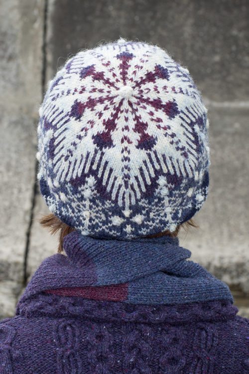 St Agnes Eve patterncard kit by Alice Starmore in Hebridean 2 Ply pure British wool hand knitting yarn