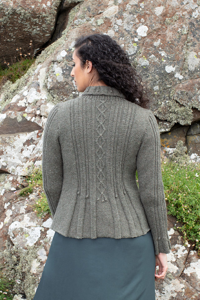 Strathspey patterncard kit design by Alice Starmore in Hebridean 3 Ply yarn
