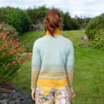 Traigh patterncard knitwear design by Jade Starmore in pure wool Hebridean 2 Ply hand knitting yarn