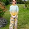 Traigh patterncard knitwear design by Jade Starmore in pure wool Hebridean 2 Ply hand knitting yarn