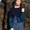 Traigh patterncard knitwear design by Jade Starmore in pure wool Hebridean 2 Ply hand knitting yarn
