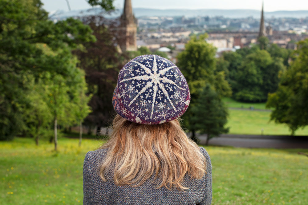 Witch Hare patterncard kit design by Alice & Jade Starmore in Hebridean 2 Ply yarn