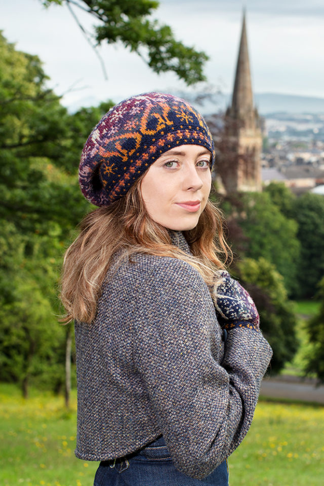 Witch Hare patterncard kit design by Alice & Jade Starmore in Hebridean 2 Ply yarn