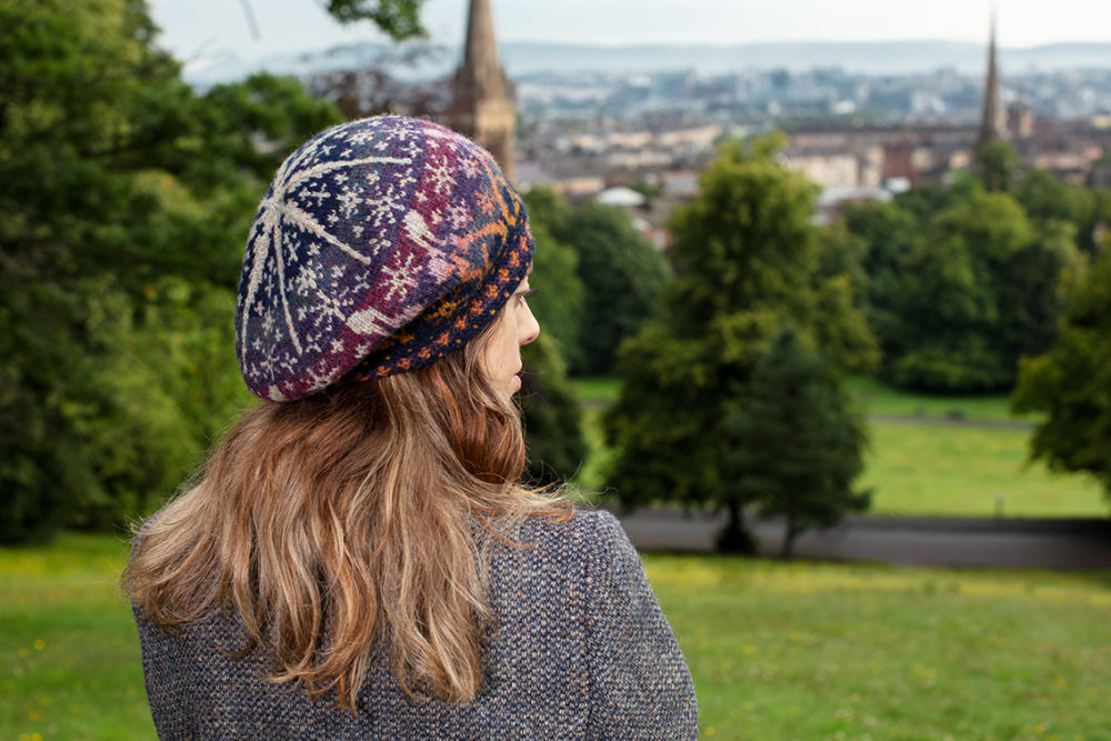 Witch Hare patterncard kit design by Alice & Jade Starmore in Hebridean 2 Ply yarn