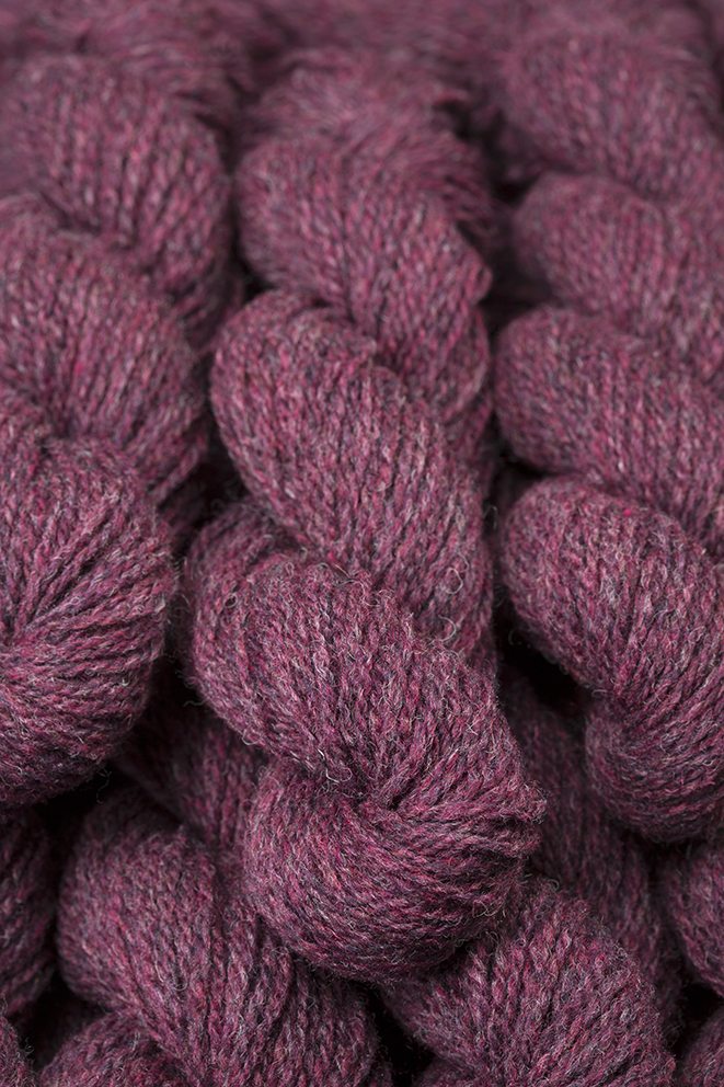 Alice Starmore Hebridean 2 Ply pure new British wool hand knitting Yarn in Erica colour