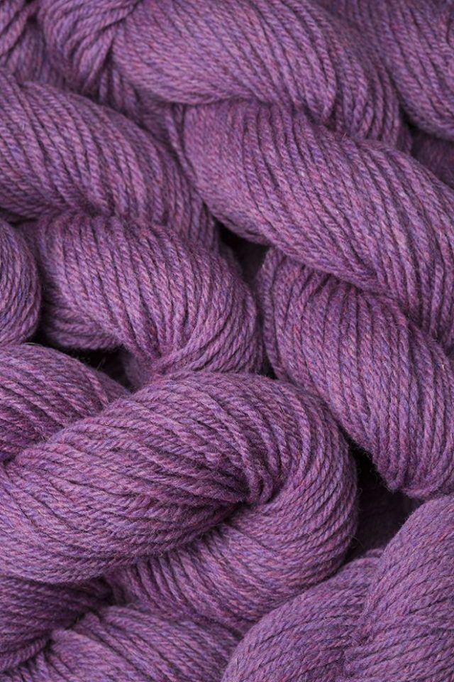 Alice Starmore Hebridean 3 Ply pure new British wool hand knitting Yarn in Wild Orchid colour